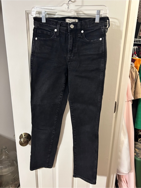 Madewell Denim - Madewell Black Stove Pipe Jeans